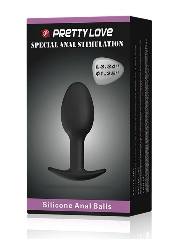 Anal Stimulation İçi Ağırlıklı Top Olan Anal Plug Tıkaç - Görsel 4