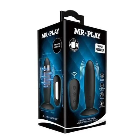 USB Şarjlı 12 Titreşim Modlu Uzaktan Kumandalı Vibratör & Anal Plug