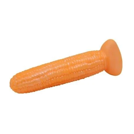 17 cm Vantuzlu Mısır Şeklinde Silikon Anal Plug - Görsel 3