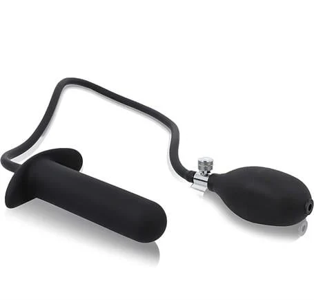 Şişebilen Pompalı Anal Plug - Big - Görsel 2