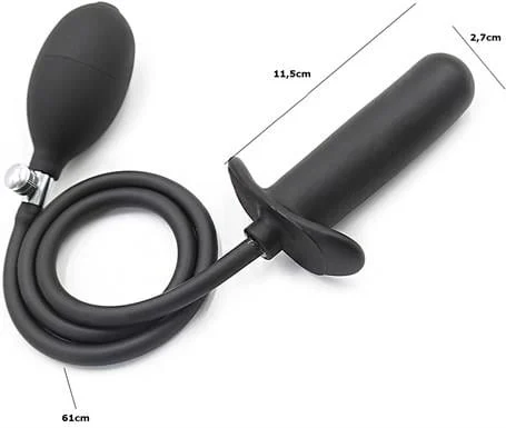 Şişebilen Pompalı Anal Plug - Big - Görsel 5