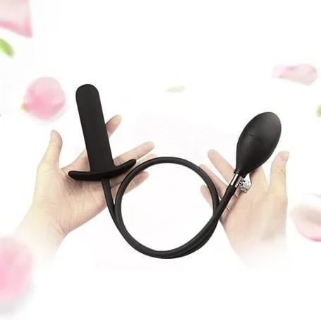 Şişebilen Pompalı Anal Plug - Big - Görsel 6