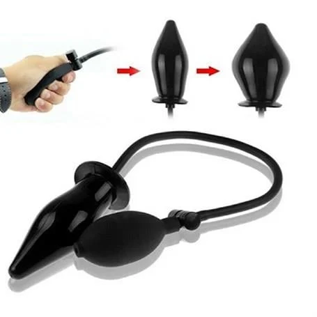 Şişebilen Pompalı Anal Plug - Pumpn Play - Görsel 4