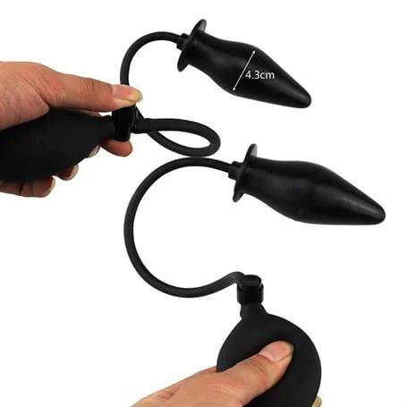 Şişebilen Pompalı Anal Plug - Pumpn Play - Görsel 8