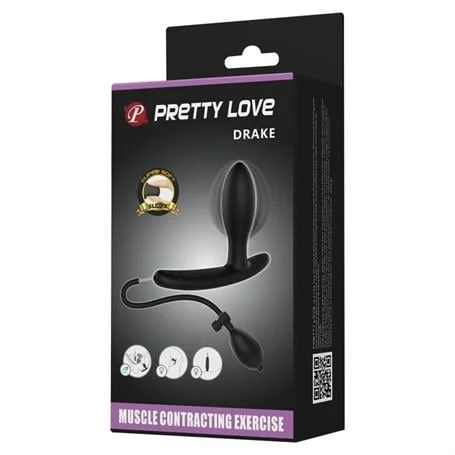 Şişebilen Pompalı Anal Plug - Drake - Görsel 9