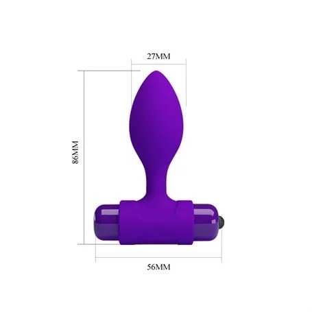 10 Fonksiyonlu Titreşimli Anal Plug - Görsel 5