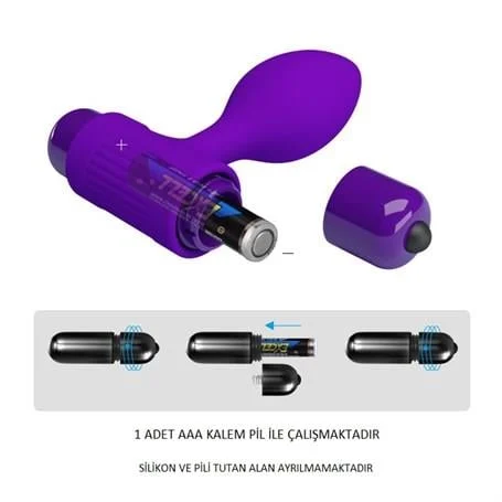 10 Fonksiyonlu Titreşimli Anal Plug - Görsel 7