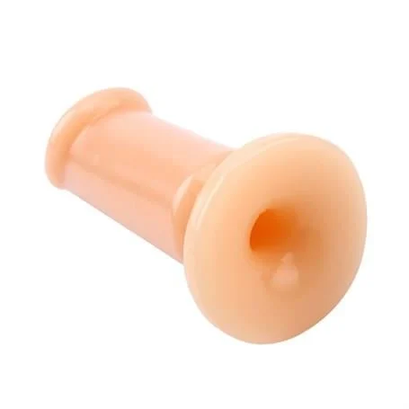 12,5 cm Vantuzlu Silikon Anal Plug - Görsel 4