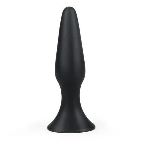 11,5 cm Vantuzlu Silikon Anal Plug - Görsel 3