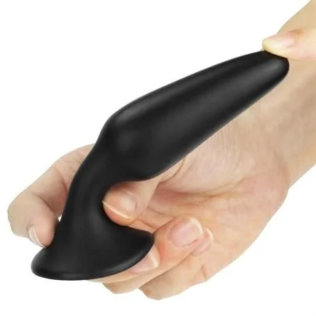 11,5 cm Vantuzlu Silikon Anal Plug - Görsel 7