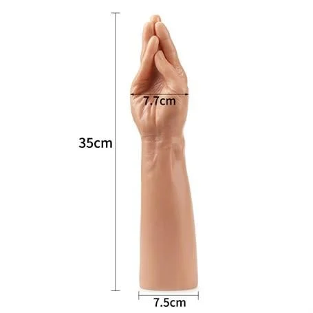 Magic Hand El Görünümlü 35 cm Realistik Dildo - Görsel 6