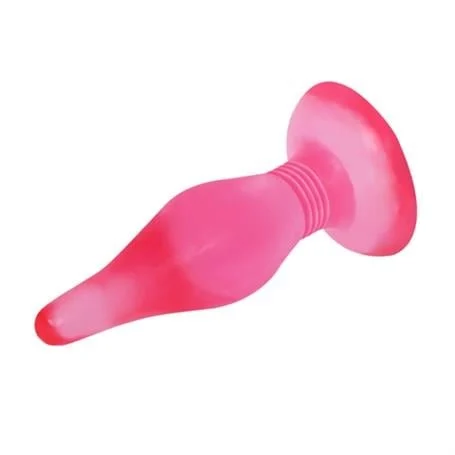 14,5 cm Vantuzlu Jel Anal Alıştırıcı Plug - Görsel 3