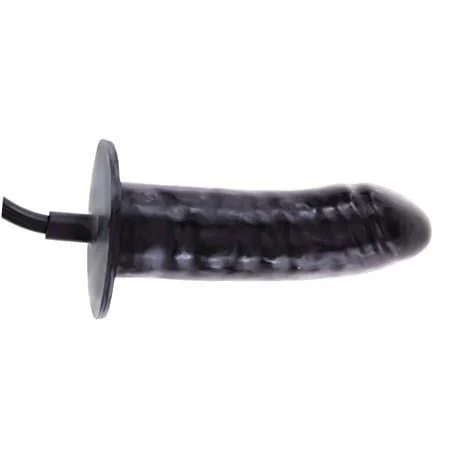 Şişebilen Pompalı Zenci Penis Anal Tıkaç - Görsel 4