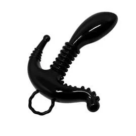 Klitoral Uyarıcılı Prostat Stimülatör Anal Plug - Görsel 3