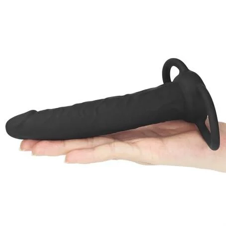 13 cm Siyah Anal Penis Halkası - Görsel 4