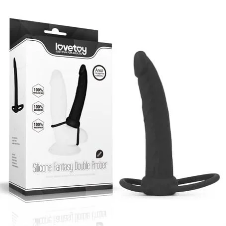 13 cm Siyah Anal Penis Halkası - Görsel 9