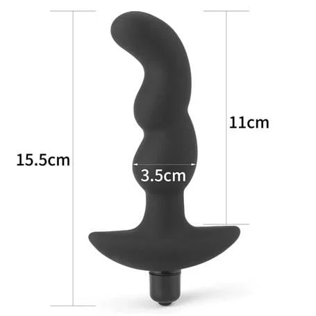 Prostat ve Testis Uyarıcılı Titreşimli Anal Vibratör Anal Plug - Görsel 6