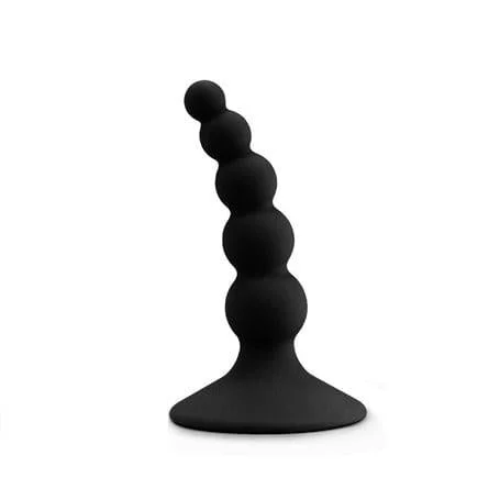 10,4 cm Vantuzlu Boğumlu Anal Plug - Görsel 3