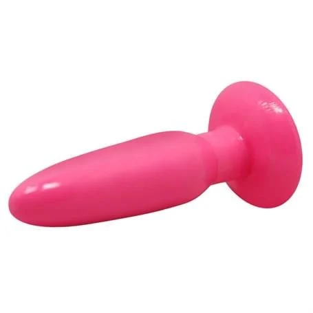 13,5 cm Vantuzlu Jel Anal Plug - Görsel 3