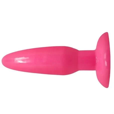 13,5 cm Vantuzlu Jel Anal Plug - Görsel 4