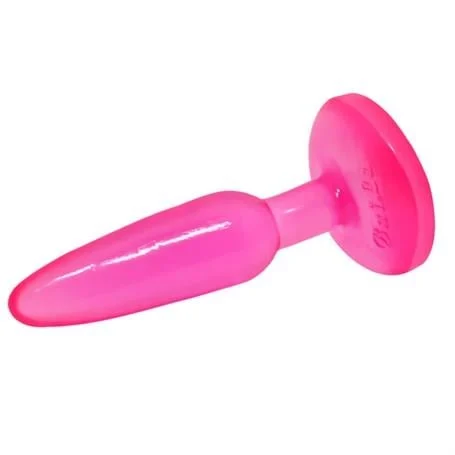 14 cm Vantuzlu Jel Anal Plug - Görsel 3