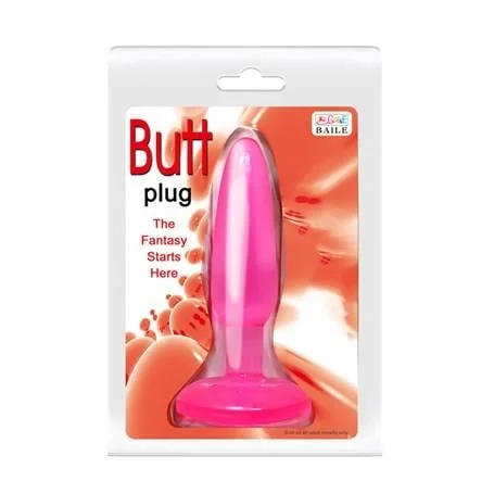 14 cm Vantuzlu Jel Anal Plug - Görsel 7