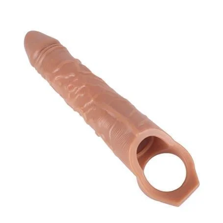6 cm Dolgulu Realistik Penis Kılıfı - Görsel 10