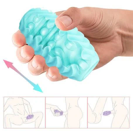 Gerçekçi Doku Realistik Penis Kılıfı & Suni Vajina Mastürbatör- Romantic - Görsel 6