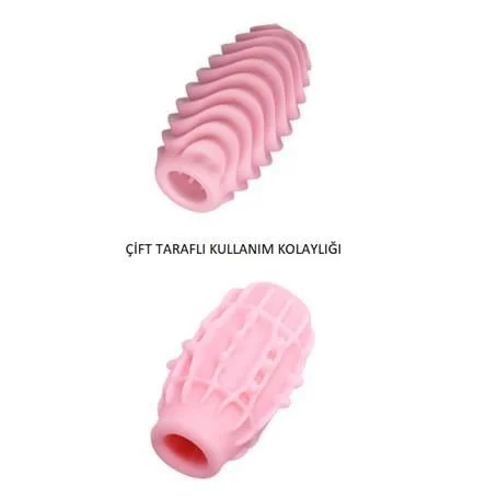 Gerçekçi Doku Realistik Penis Kılıfı & Suni Vajina Mastürbatör- Passionate - Görsel 5