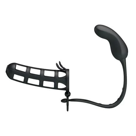 Penis Kılıflı USB Şarjlı Titreşimli Anal Plug - Görsel 2