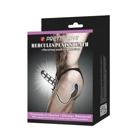 Penis Kılıflı USB Şarjlı Titreşimli Anal Plug - Görsel 8