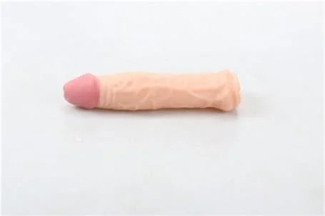 3,5 cm Dolgulu Realistik Penis Kılıfı - Görsel 2