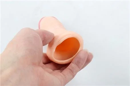 3,5 cm Dolgulu Realistik Penis Kılıfı - Görsel 4