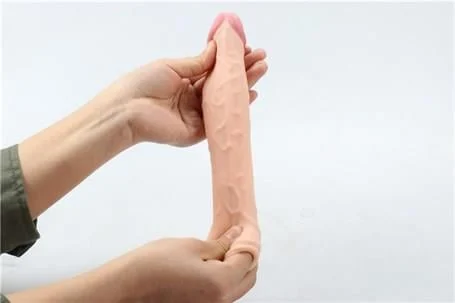 3,5 cm Dolgulu Realistik Penis Kılıfı - Görsel 6