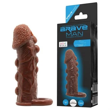 3 cm Uzatmalı Damarlı Penis Kılıfı - Görsel 6