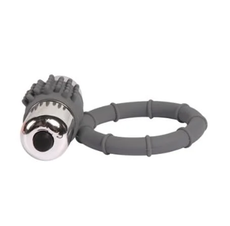 Metal Titreşimli Silikon Penis Halkası - - Görsel 4