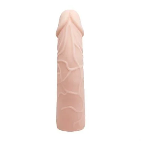 6cm Dolgulu Damarlı Ekstra Uzun Penis Kılıfı - Görsel 3