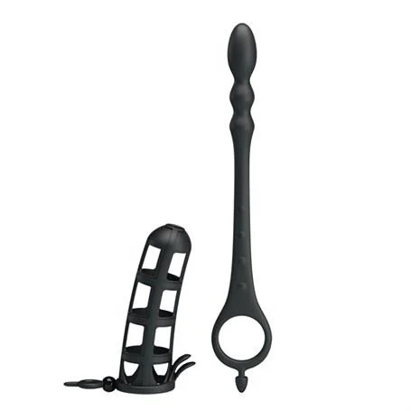 Anal Tıkaçlı Penis Kılıfı - Görsel 5