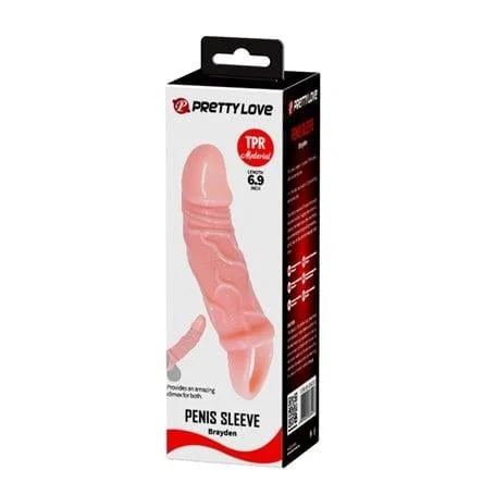 3 cm Dolgulu Penis Kılıfı Uzatmalı Prezervatif Dildo - Görsel 7
